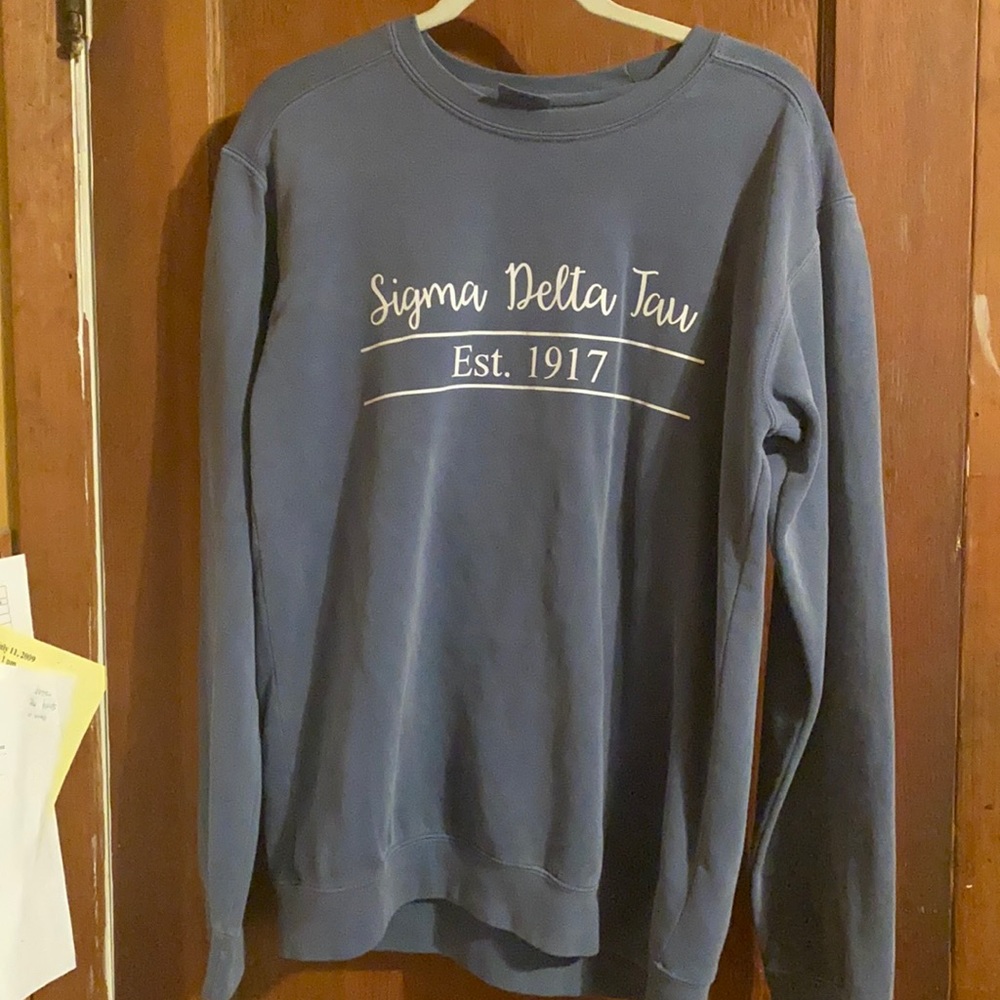 Comfort Colors Sigma Delta Tau crewneck sweatshirt